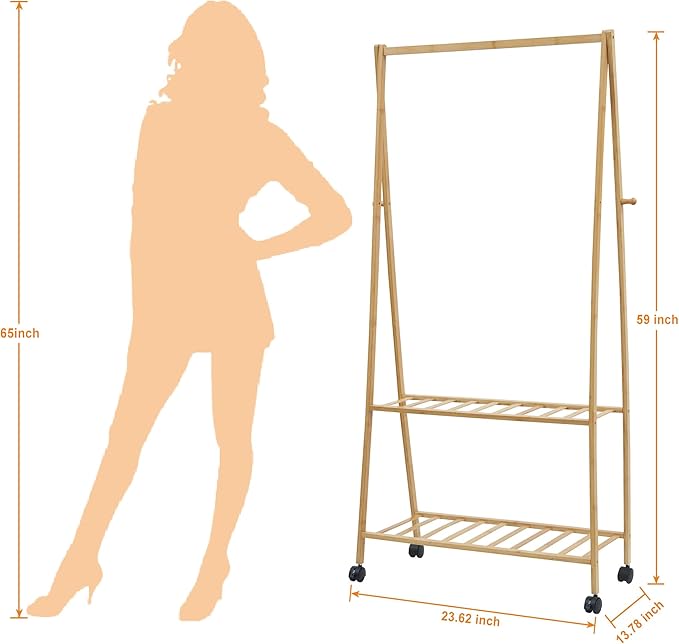 VECELO Coat Rack Freestanding, Entryway Hanger Stand, Umbrella Holder, Hall Tree With Hooks, Floor Standing Metal Tree Stand,Oak