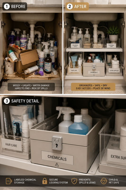 The $10 Solution That Fixed My Bathroom Clutter (And Kept My Plumbing Safe)