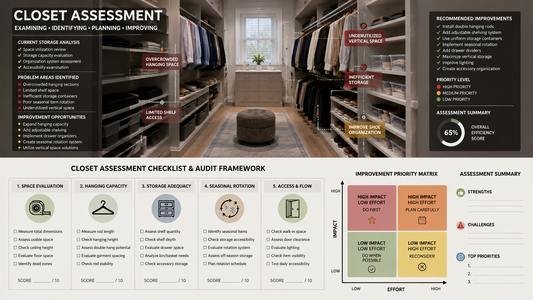 Closet Assessment: Evaluate Your Current System