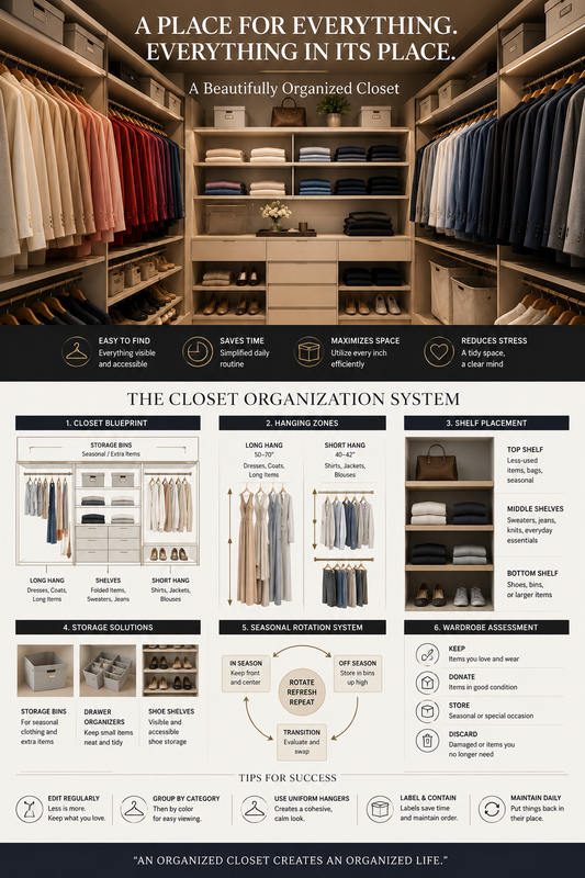Closet Organization Systems: Maximize Your Wardrobe Space