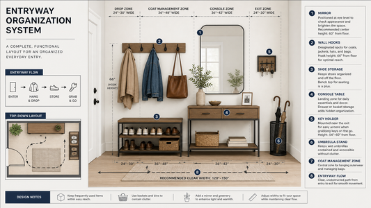 Entryway Organization: Creating Welcoming First Impressions