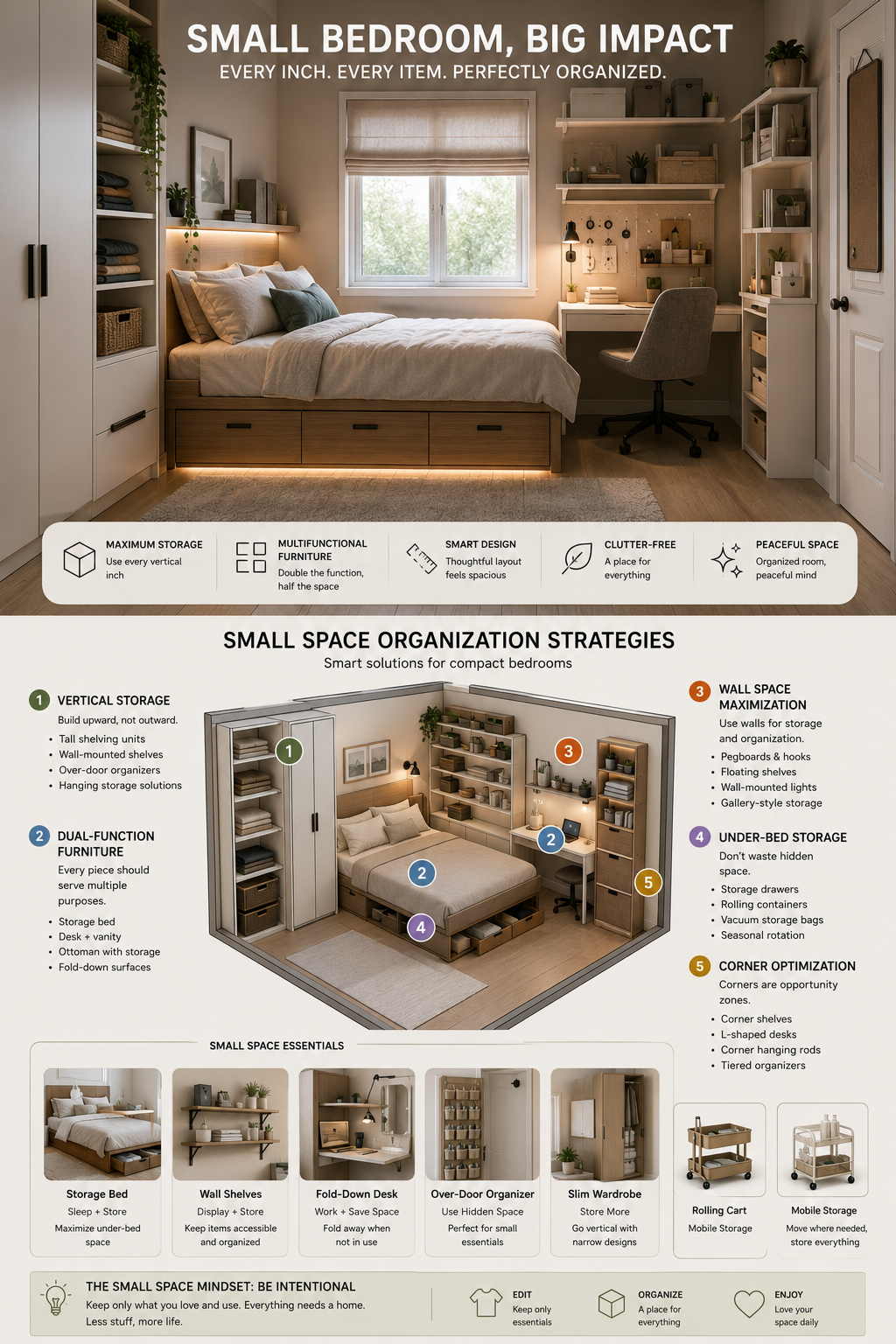Small Space Organization: Maximum Efficiency in Limited Area