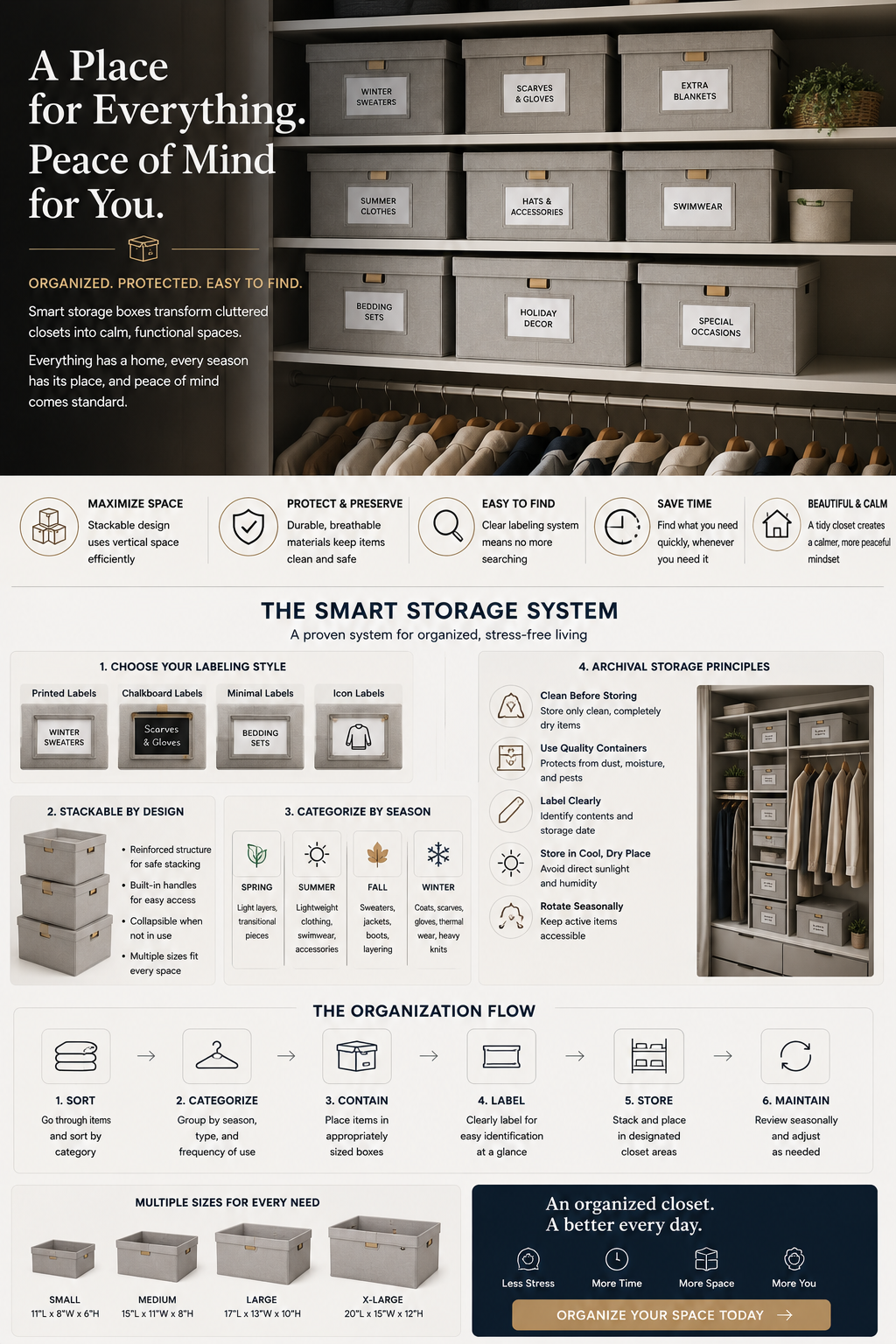 Storage Boxes: Hidden Organization Solutions