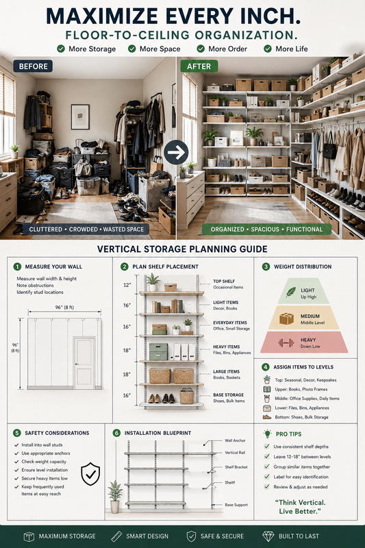 Vertical Storage Maximization: Make Walls Work