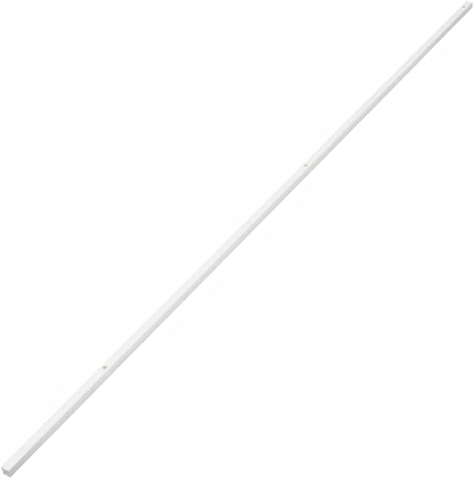 Cable Trunking Raceway Kit, 32.8ft Cord Cover for Wire Management, 0.6 x 0.4 Inch PVC Wall Cable Hider for Office and Home, 10 Pcs Pack, Screwable
