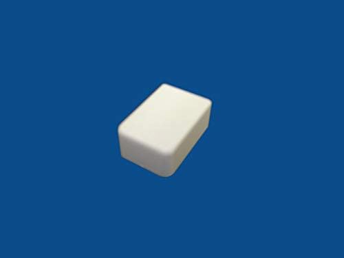 Kable Kontrol Wall Cord Cover Cable Raceways – End Cap – 0.75” Width – 0.43” Height – 5 Pc/Pack | Paintable White PVC | TV Wire Concealer | Plastic Wire Conduit
