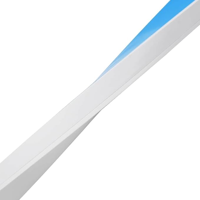 Cable Trunking Self-Adhesive Cord Cover Raceway 3.9" x 2.4" 32.8ft PVC Wire Management System for Office Home Wall Floor Ceiling Concealment