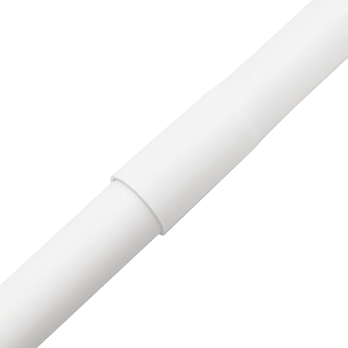 Cable Trunking Raceway Kit, 1 Inch Diameter, 32.8 Feet PVC Cord Cover, Wall Cable Management Concealer for Office and Home Organization, White