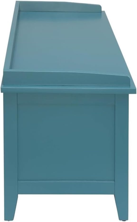 Acme Flavius Storage Bench in Teal