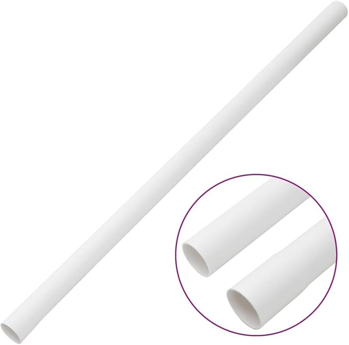 Cable Trunking Raceway Kit, 32.8ft Cord Hider for Wall, 1.2 inch Wide PVC Cable Management System for Home Office TV Wires Organizer, White