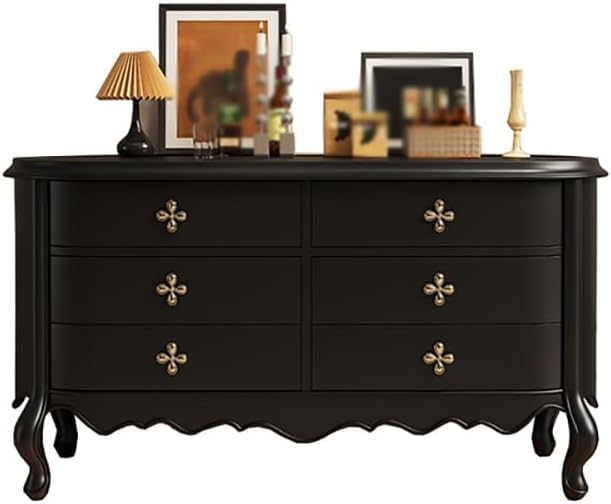Entryway Table 140cm Solid Wood Entryway Chest Table, Household Decorative Storage Table with Drawers, for Living Room, Kitchen, Bedroom Console Table(A)