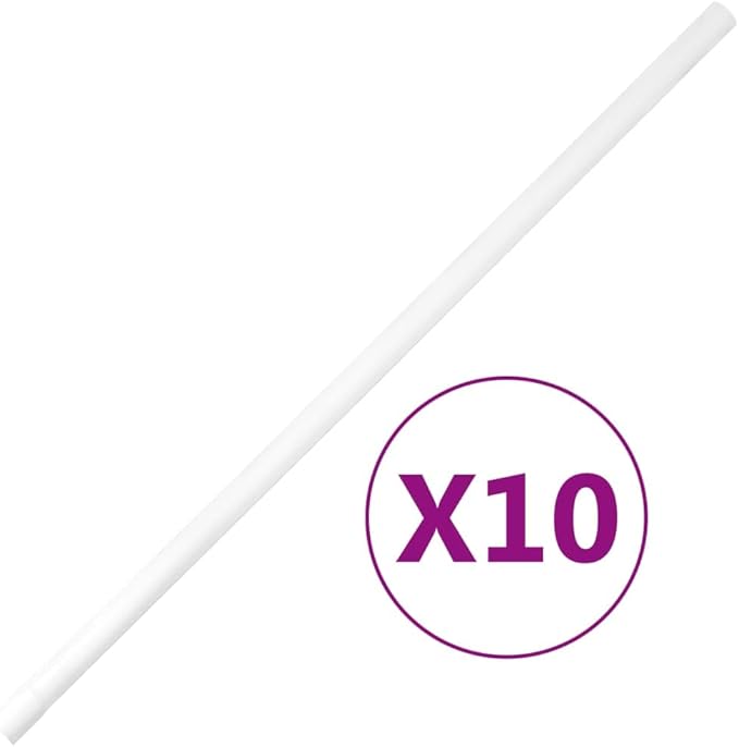 Cable Trunking Raceway Kit, 1 Inch Diameter, 32.8 Feet PVC Cord Cover, Wall Cable Management Concealer for Office and Home Organization, White