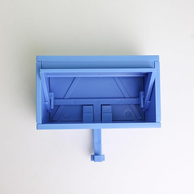 Decorative Car Key Holders - Wall Mounted Garage Key Holders - Wall Mounted Key Storage Boxes - for Entrances, Front Doors, Hallways, Offices (Blue)