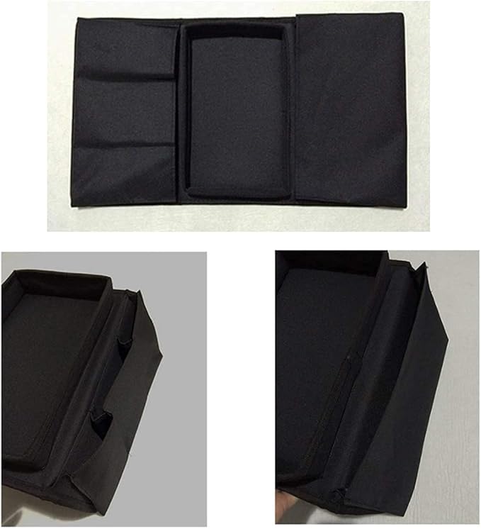 Non-Slip Armchair Caddy with Cup Holder Arm Rest Organizer TV Remote Control Holder Oxford Sofa Tray Chairs Couch Storage Arm Tidy Armrest Bag Bedside Space Saver Bag for Cellphone Magazines Glasses