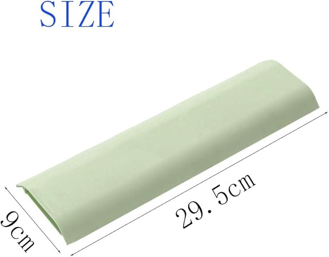 Cable Concealer Cord Cover, Airlxf 2 PCS Self-Adhesive Wall Cable Covers with 4 PCS Double-side Tapes for TV Computer Office Theater (Green)