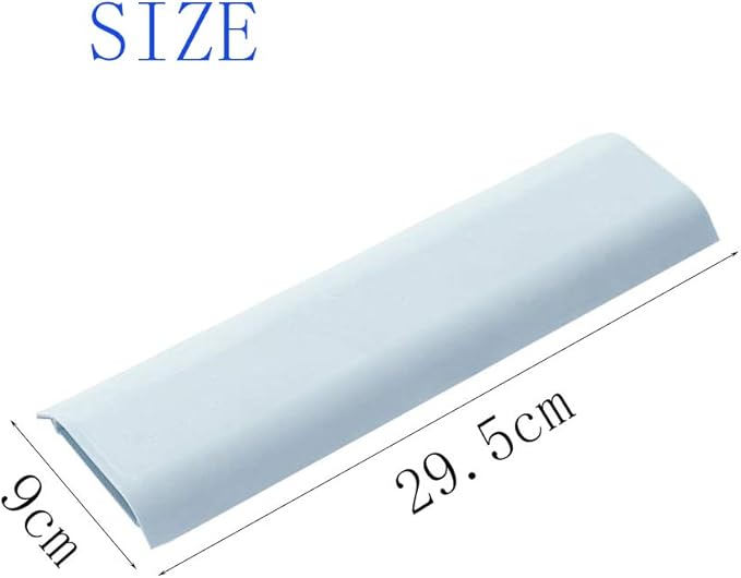 Cable Concealer Cord Cover, Airlxf 2 PCS Self-Adhesive Wall Cable Covers with 4 PCS Double-side Tapes for TV Computer Office Theater (Gray)