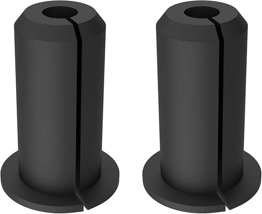 2pcs in Wall Pass Through Cable Routing Kit Compatible for Starlink Mounting 1 Inch Wall Hole Silicone Cable Feed Through Bushing Grommet Accessories for Router Ethernet Adapter