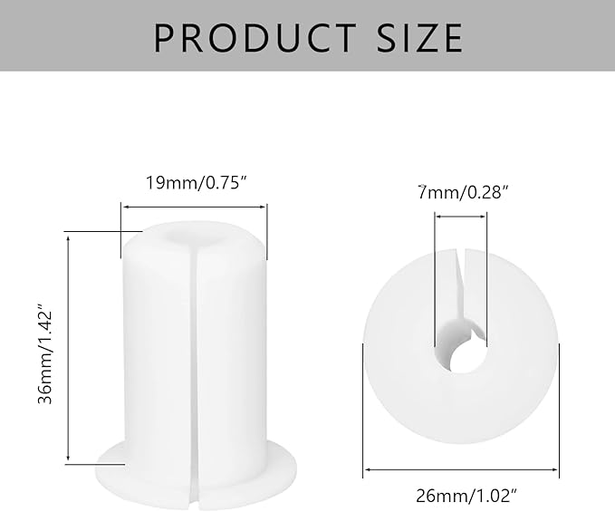 Starlink Cable Routing Kit for 3/4 Inch Wall Hole, 6Pcs Silicon Wall Grommet for Starlink Ethernet Cable Wall Pass Through, Starlink Cable Routing Accessories,White