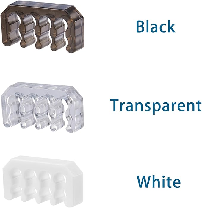 FormulaMod Cable Comb Kit for Power Cable,Sleeve Management Tools Wire Organizer Comb Includes 4x24 P+4x16P+12x8P+4x6P Computer Case Water Cooling Cable Organizer(Black)
