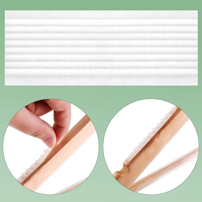 Yalikop 500 Pcs Non Slip Rubber Clothes Hanger Grips Adhesive Clothing Hanger Grip 2.8 x 0.2 Inch Clothes Hanging Accessories with Fins Strips Grippers for Home Stores Use (Clear)