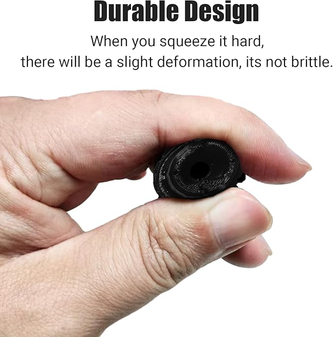 1/2 inch,3/4 inch,1 inch Wall Grommet for Starlink Cables,Starlink Cable Routing Kit,Star Link Accessories,(Black,1 inch,2 Packs)