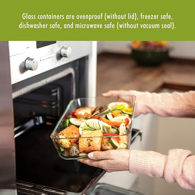 ZWILLING Fresh & Save Glass Airtight Food Storage Container, Meal Prep Container - Small