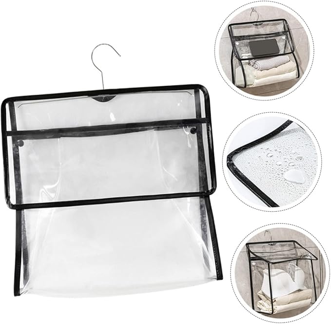 Alipis Over The Door Bathroom Storage Bag Waterproof Hanging Bag for Toys Towels