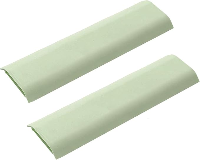 Cable Concealer Cord Cover, Airlxf 2 PCS Self-Adhesive Wall Cable Covers with 4 PCS Double-side Tapes for TV Computer Office Theater (Green)