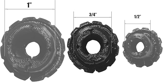 1/2 inch,3/4 inch,1 inch Wall Grommet for Starlink Cables,Starlink Cable Routing Kit,Star Link Accessories,(Black,3/4 inch,2 Packs)