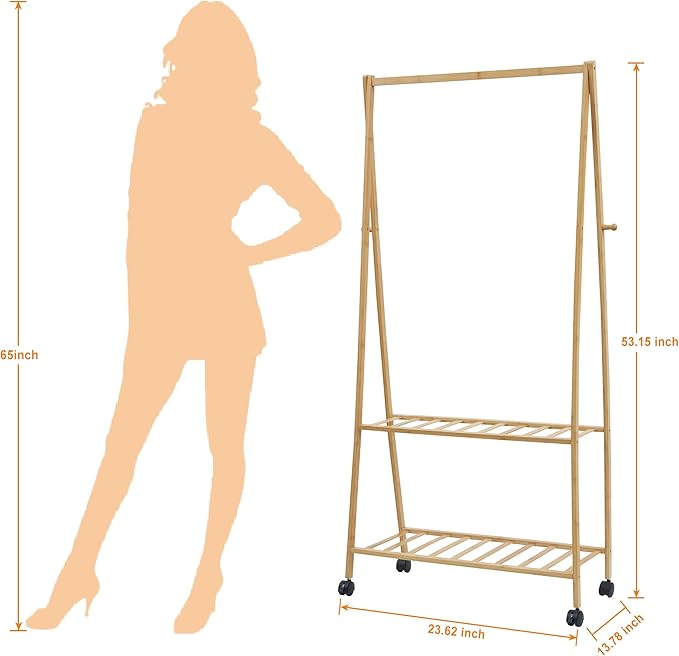 VECELO Coat Rack Freestanding, Entryway Hanger Stand, Umbrella Holder, Hall Tree With Hooks, Floor Standing Metal Tree Stand,Oak