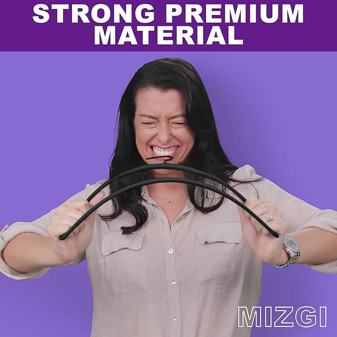 MIZGI All Black Velvet Hangers 40Pack,Premium Flocked Clothes Hangers,Non-Slip Felt & Sturdy Heavy Duty Coat & Suit Hangers for Space Saving, No Hanger Marks