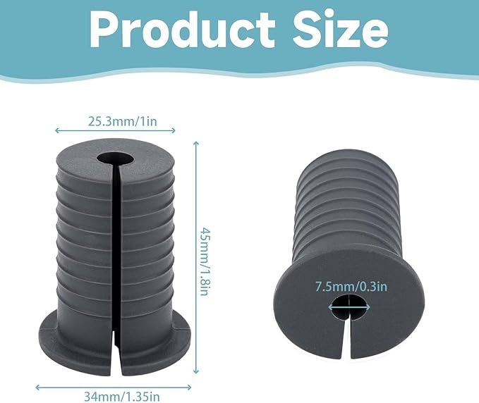 Starlink Cable Routing Kit,Cable Installation Kit,4* Grommets, 1" Spade Drill Bit,1" Strengthen Drill bit, 13" Cable Protective Sleeve,5/16" Drill Bit, 30 Wall Clamps Cable Installation Kit