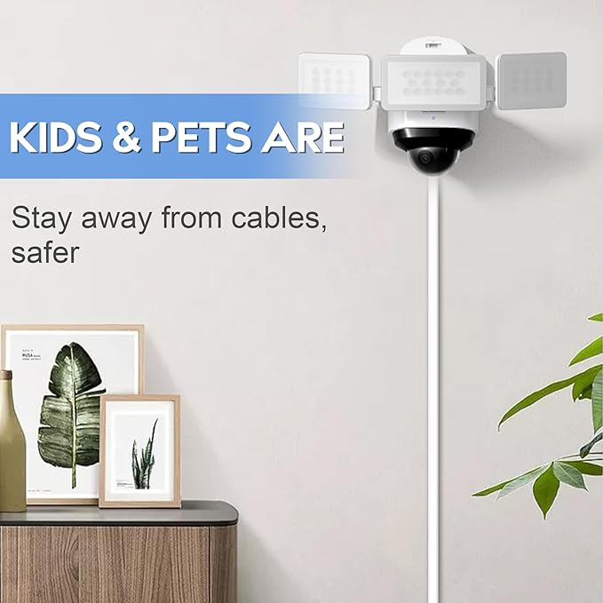 142" Mini Cable Hider Wall - Bestong Cord Cover for Single Cord, PVC Wire Concealer for Cords, Paintable Cable Raceway