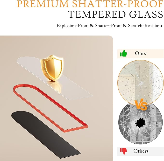 NEWBULIG 59"x16" Arched Full Length Mirror, Full Body Floor Mirror with Aluminum Alloy Thin Frame, Wall or Standing Mirror for Bedroom, Living Room, Dressing Room, Orange