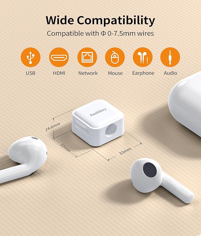 9 Pack Magnetic Cable Clips Cord Organizer,Desk Cable Management Accessories,Cord Clips,Adhesive USB Wire Holder Keeper Organizer for Home Office Desk Phone Car Wall Desktop Nightstand cable organizer