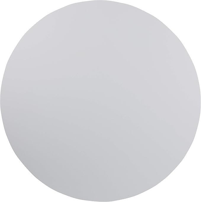 Flash Furniture Elon 6' Round All-Occasion Plastic Folding Event Table, Foldable Portable Banquet Table for Indoor/Outdoor Events, White
