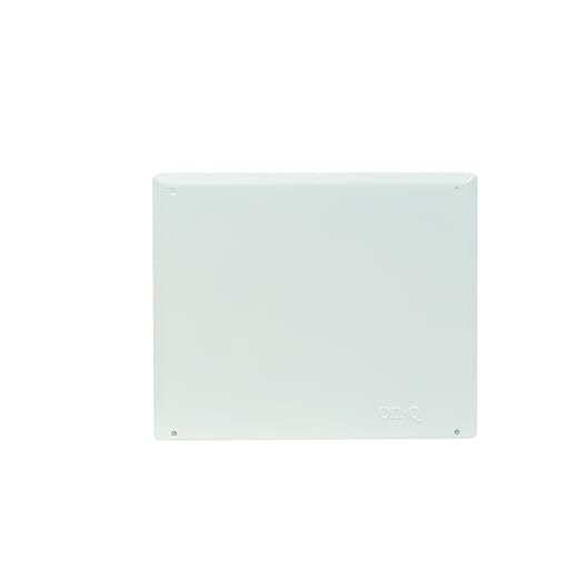 Legrand - OnQ 12 Inch Cable Management, In-Wall Media Box, Structured Wiring Enclosure, Home Networking Panel with 2.5 Inch Openings for Wires, Glossy White, EN1200