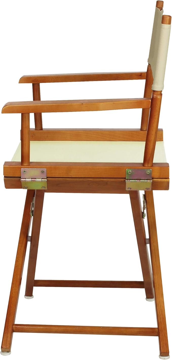 Casual Home 18" Director's Chair Honey Oak Frame with Wheat Canvas