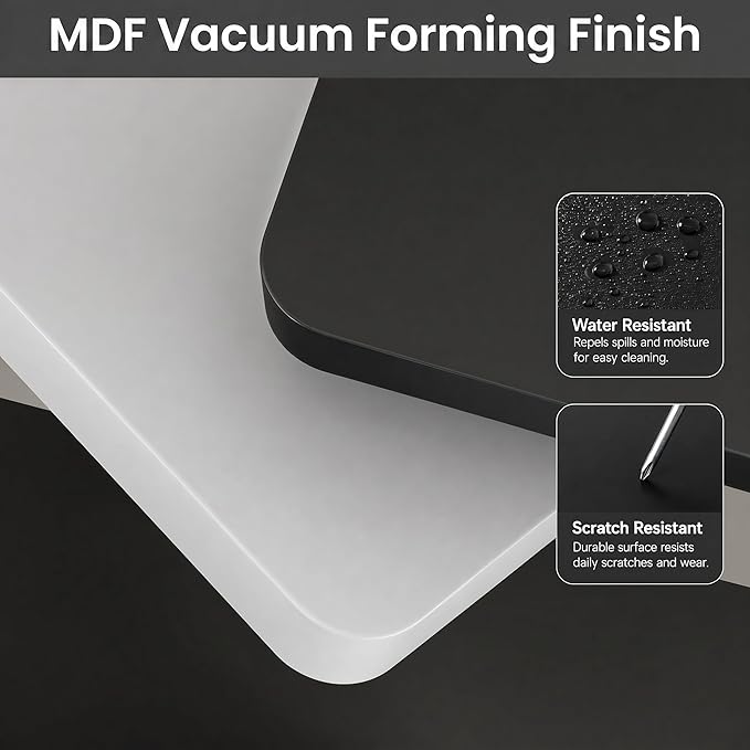 Venusmiles Corner Floating Shelves Set of 4, Wall Mounted L-Shaped Storage - Maximize Unused Corner Space in Bathroom, Kitchen, Bedroom, Office, Pearl White