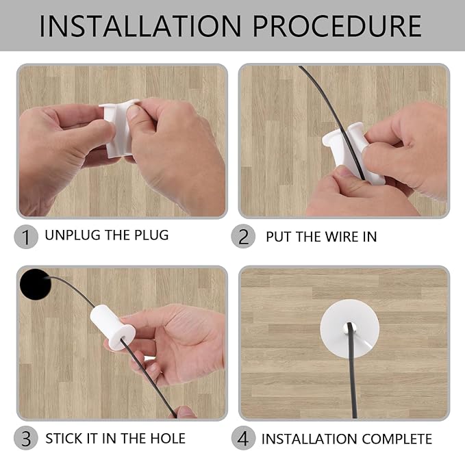 Starlink Cable Routing Kit for 1 Inch Wall Hole, 2Pcs Silicon Wall Grommet for Starlink Ethernet Cable Wall Pass Through, Starlink Cable Routing Accessories, White
