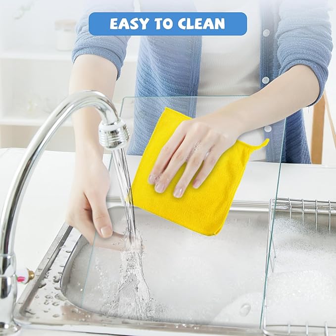 Mymonfif Tempered Glass Cutting Board for Kitchen, Clear Glass Board for Countertop, with Non-Slip Feet, Heat Resistant, Extra Large Size 18x24" 1Pcs