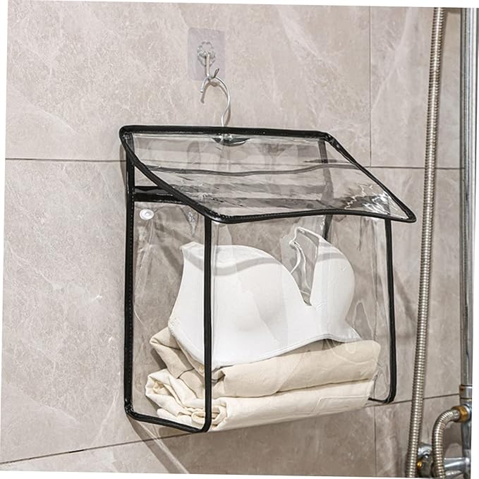 Alipis Over The Door Bathroom Storage Bag Waterproof Hanging Bag for Toys Towels