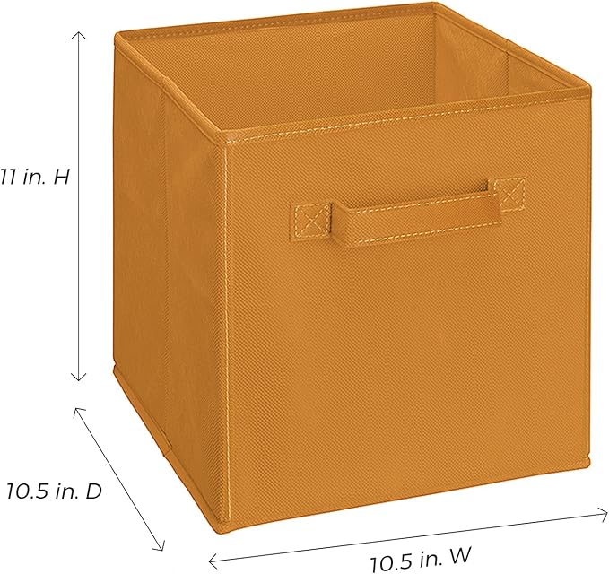 ClosetMaid 51533 Cubeicals Fabric Drawer, Fiesta Orange