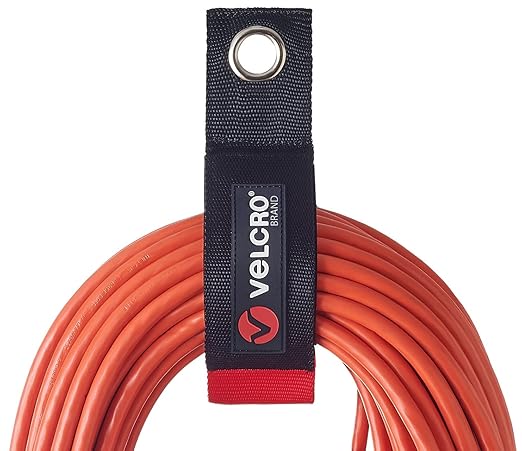 What’s in the box: VELCRO Brand Easy Hang Extension Cord Organizer Holder, 2-pack (18")