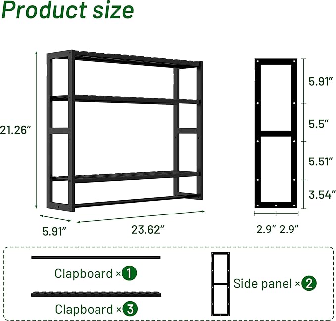 PPN Extra Large Towel Rack Bathroom Storage Shelves Over The Toilet with Towel Bar 100% Bamboo Adjustable Height Floating Shelf Wall Shower Shelf for Small Space Bathroom Kitchen Multi Usage