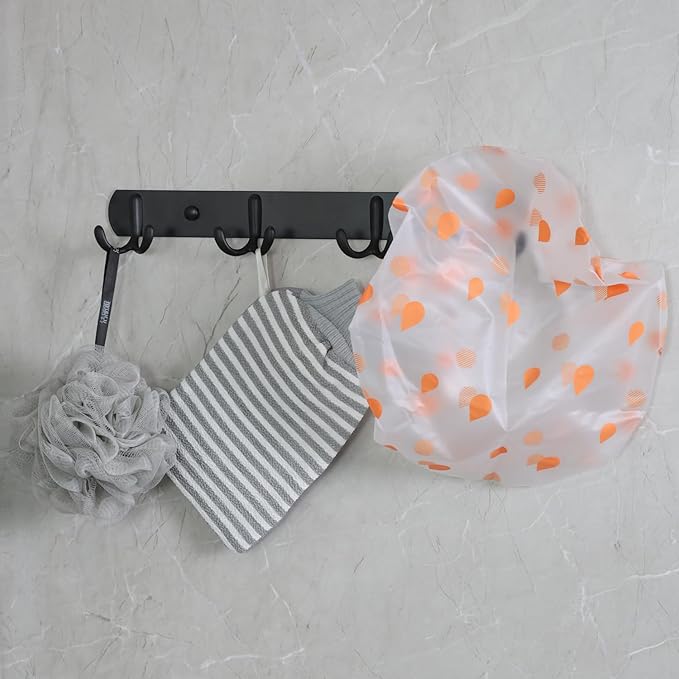 SOLVEX Coat Rack Wall Mount,2 Pack Coat Hooks Wall Mount, Hat Rack Key Holder Bag Hanger for Wall,Wall Hooks for Hanging,Purse Hanger Towel Hooks for Bathroom SP-60302-N
