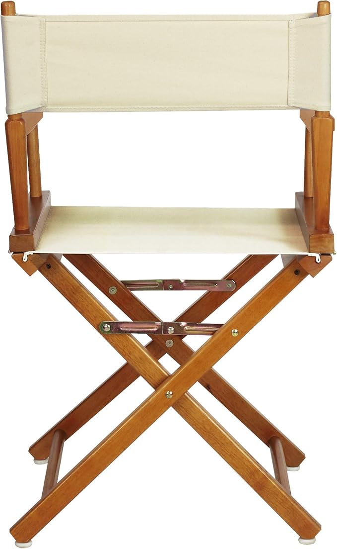 Casual Home 18" Director's Chair Honey Oak Frame with Wheat Canvas