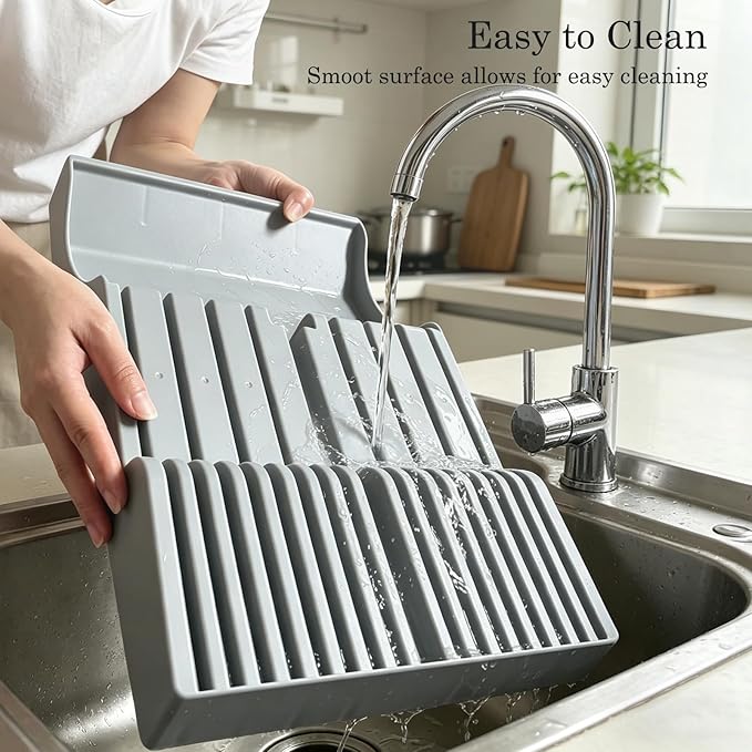 Drawer Knife Organizer, Kitchen Plastic Drawer Knife Block Holder Storage Sets for 16 Knives and 1 Sharpening Steel Extra Large Steak Chefs Knives Holder
