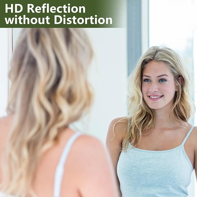 MELOMOIR 71"x32" Silver Mirror Full Length, Free Standing Mirror Leaning or Hanging, Silver Floor Mirror for Bedroom Living Room Home Gym Cloakroom, Thin Aluminum Frame, Tempered Glass, Silver