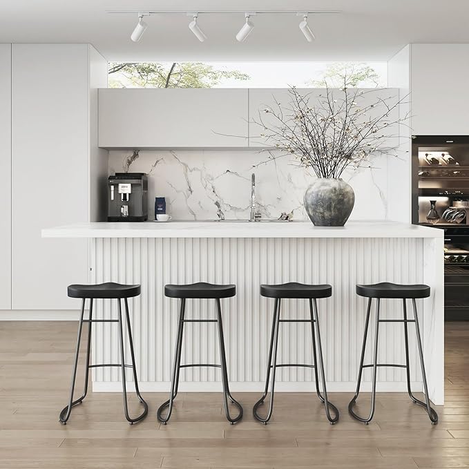 homary Kitchen Island with Storage & Wine Rack, 72" Modern White Kitchen Cabinet with Wood Top, Large Fixed Island with 3 Drawers & 6 Adjustable Shelves, Without Bar Stools